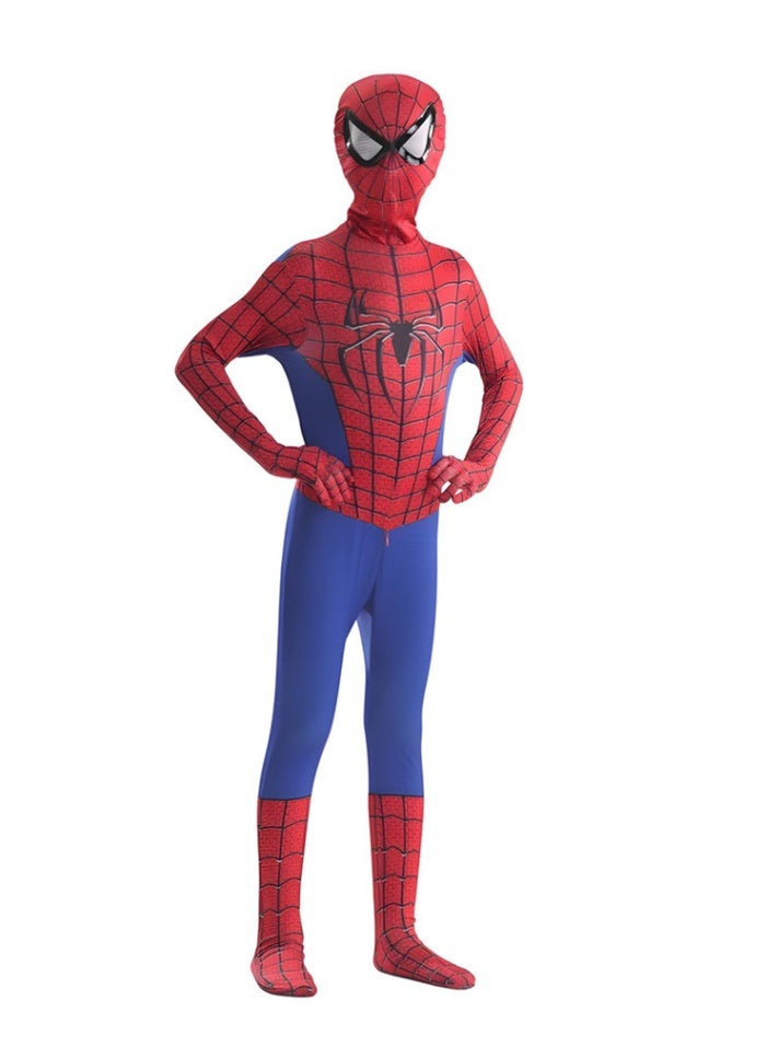 Loquat Halloween Cosplay Costume Bodysuit Spiderman 3D Style Zentai Suits Stretch Jumpsuits For Kids and Adults - Image 2