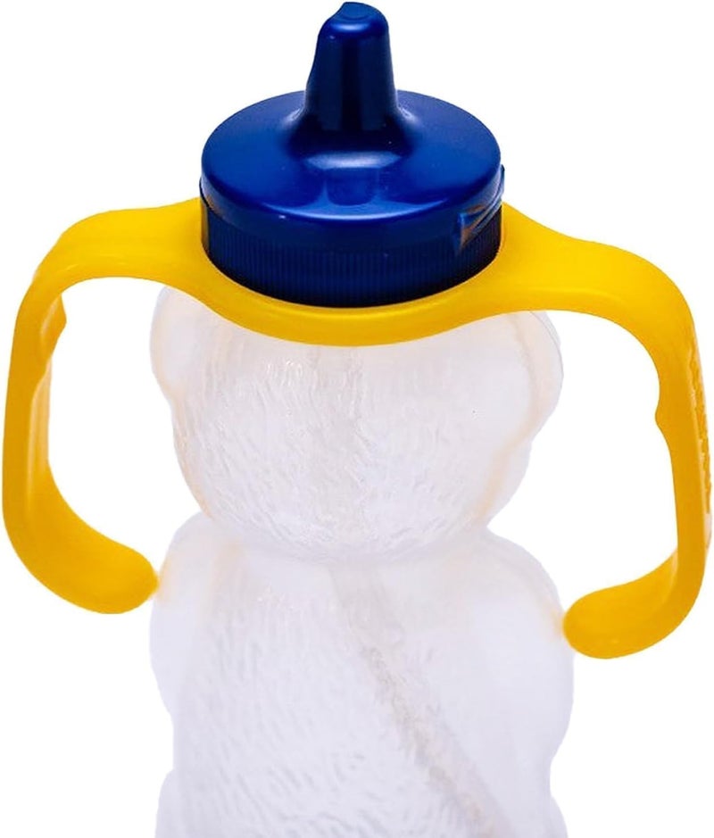 TalkTools Honey Bear Straw Cup for Babies - BPA-Free, Food-Grade Therapy Sippy Bottles for Speech and Feeding Training - Leak-Proof, Licensed Speech Pathologist (Single, 7, Ounce) - Image 2