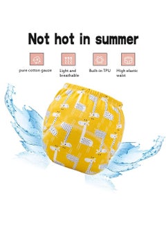 SYOSI Baby Potty Training Pants6 Packs Toddler Potty Training Pants Cotton Reusable Toddlers Underpants Baby Boys/Grils  - Image 2