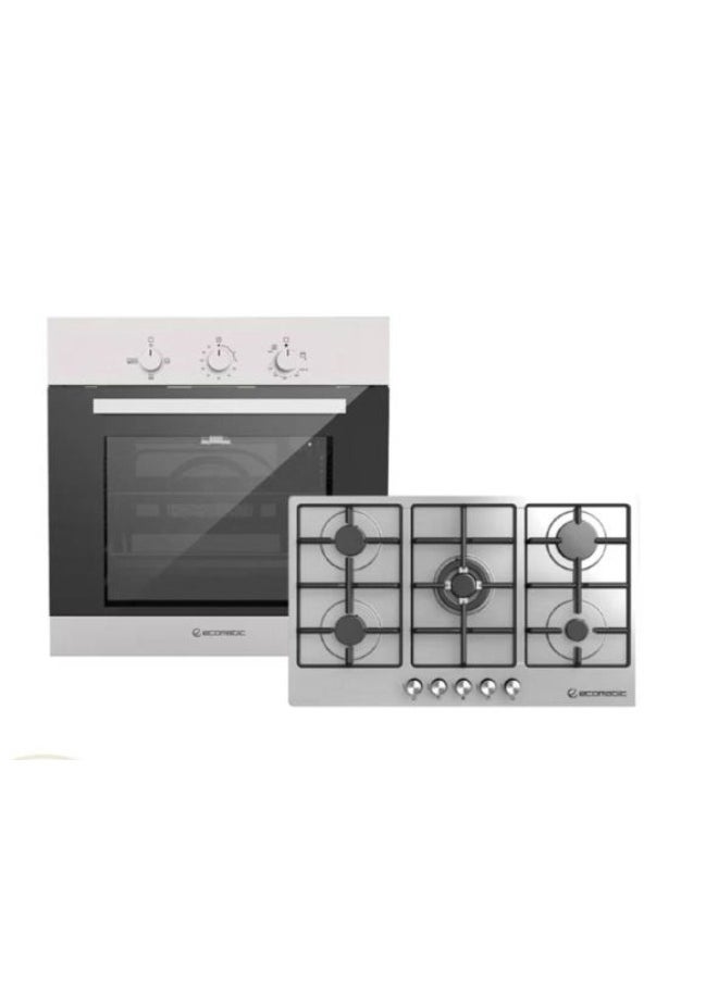 Ecomatic - Built-in Hob + Oven Set - SO-2401(S9003m+G6404T) - Image 1