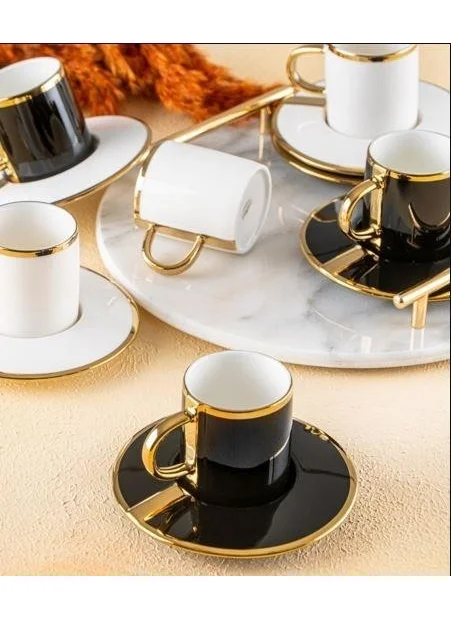 Acar Lüxe 6-Piece Coffee Cup Set HXF-22-0219/12