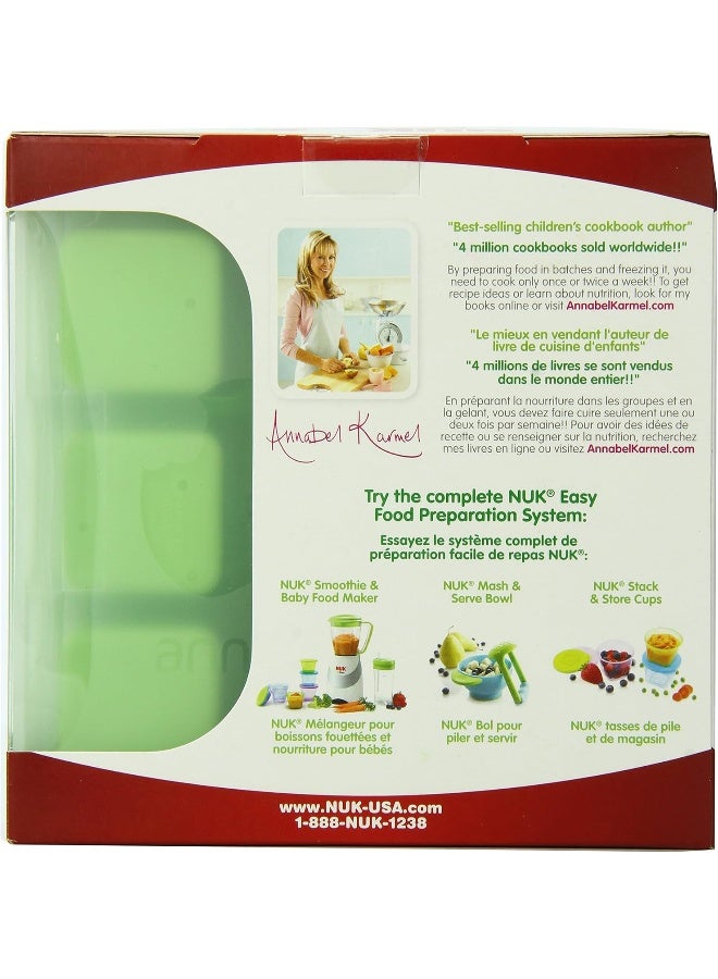 نوك Homemade Baby Food Flexible Freezer Tray and Lid Set - Image 2