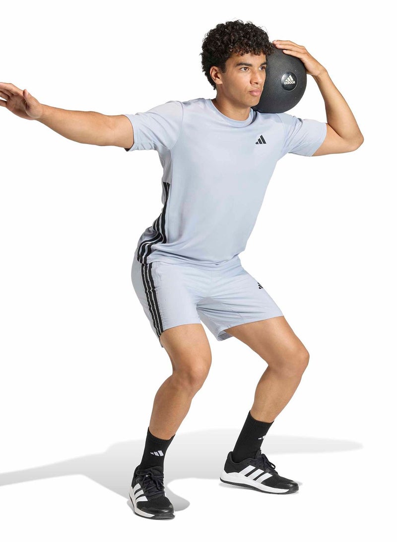 Adidas Workout Essentials Base 3 Stripes Woven Short - Image 5