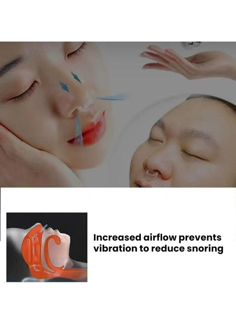 Oasisgalore - 6 Pack Silicone Anti Snoring Snore Nose Clip, Snore Stopper Clip to Reduce Noise Anti Snore Men and Women - Image 1