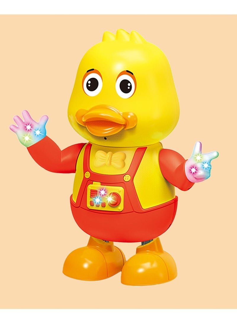 Toyland Dancing Cute Duck Toy with Dynamic Music and Cool Light for Children - Image 1