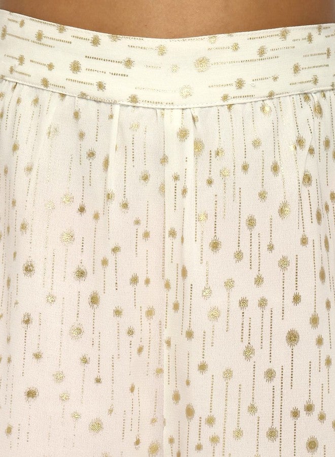 Nautinati nauti nati Solid girls dress set|Printed girls dress set | polyester white dress set for girls - Image 5