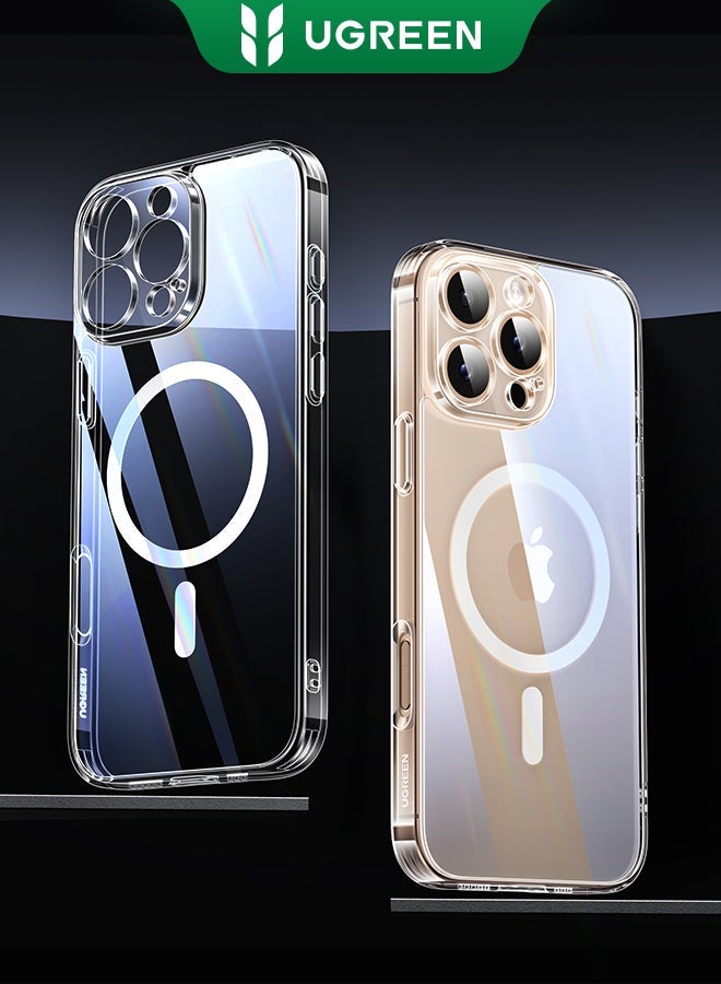 راكسوم جراب آيفون 16 برو ماج سيف، مغناطيس قوي، مقاومة محسّنة للاصفرار، غطاء آيفون 16 برو، حماية بمستوى عسكري، مقاوم للخدش، غطاء مغناطيسي متوافق مع ملحق ماج سيف - Image 1