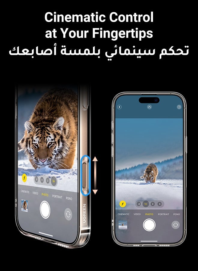 راكسوم جراب آيفون 16 برو ماج سيف، مغناطيس قوي، مقاومة محسّنة للاصفرار، غطاء آيفون 16 برو، حماية بمستوى عسكري، مقاوم للخدش، غطاء مغناطيسي متوافق مع ملحق ماج سيف - Image 5