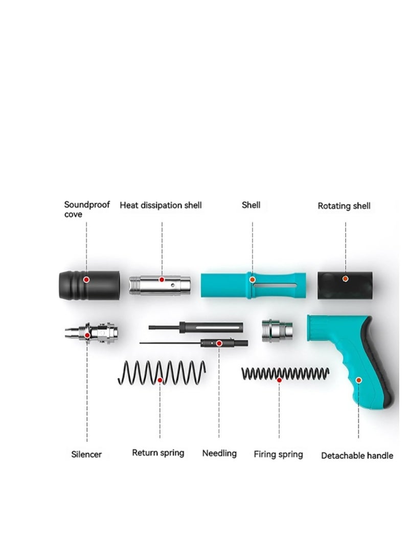 Fastening Tool For Cement Wall Manual Steel Nails Gun Tool Concrete Nail Gun Mini Portable Nail Shooting Machine For Household Woodworking  - Image 4