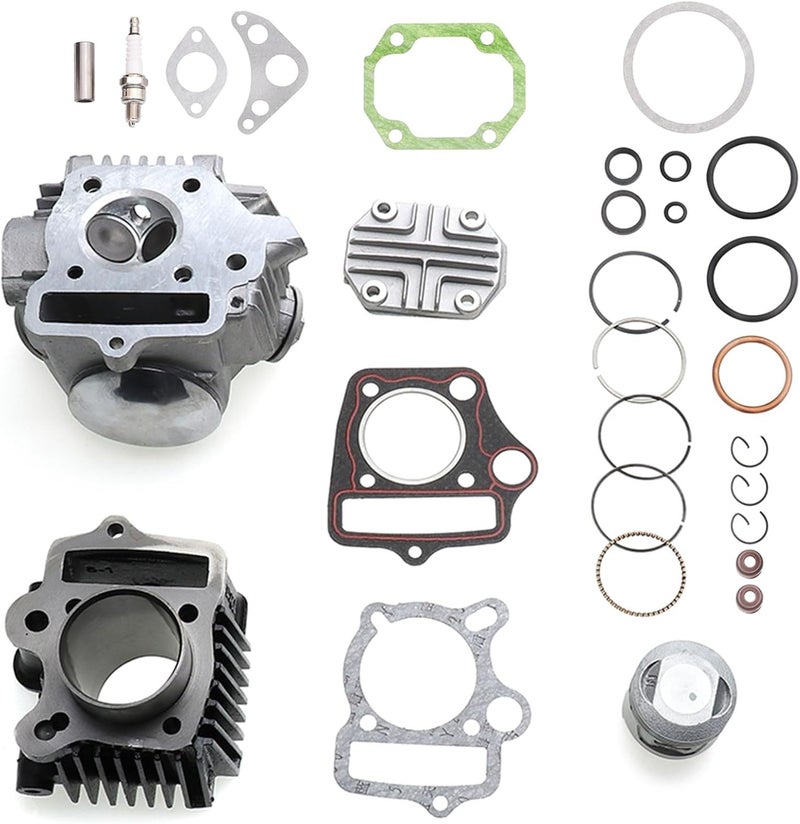 MOFANS 47MM Bore ATV Cylinder Head Piston Cylinder Rebuild Repair Kit for Honda 70CC Engines - Image 5