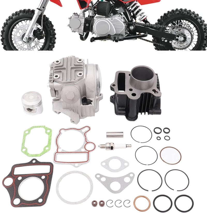 MOFANS 47MM Bore ATV Cylinder Head Piston Cylinder Rebuild Repair Kit for Honda 70CC Engines - Image 1