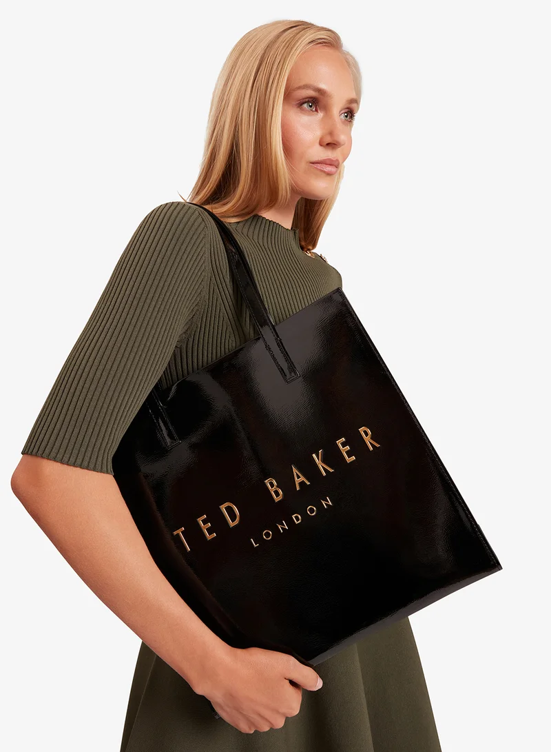 تيد بيكر حقيبة أيقونة كبيرة مجعدة