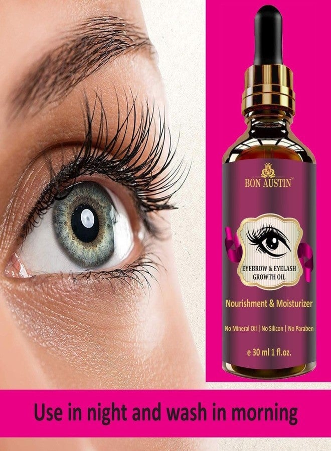 Bon Austin Niacinamide Face Brightening Serum, Eyebrow and Eyelash Growth Oil (Helps to Growth Eyebrows & Eyelash) & Hair Growth Ginger Serum (Reduce Hair Fall) Each, 30ml - Combo of 3 Items - Image 4