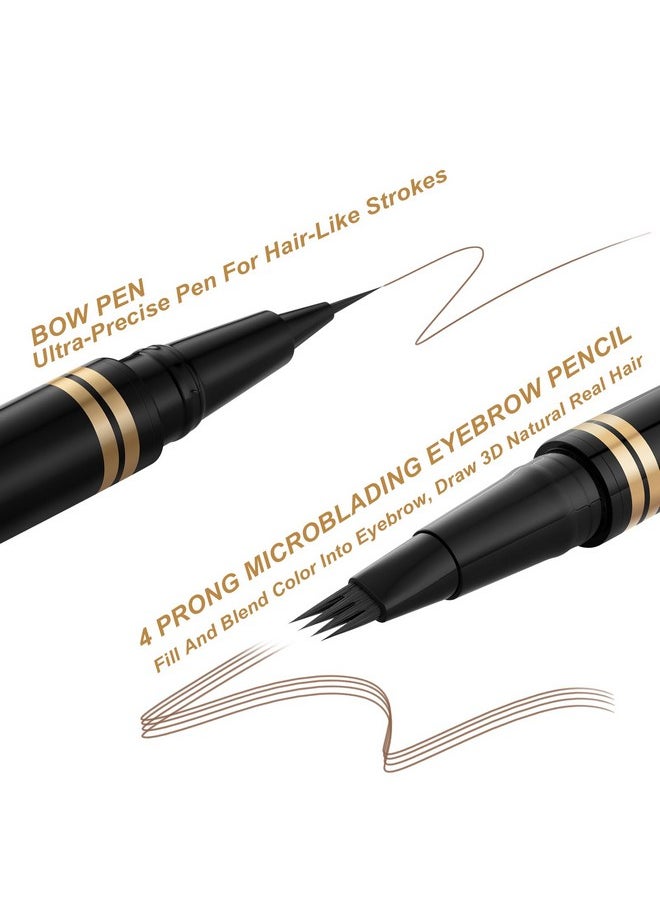 Eyebrow Pen,2-In-1 Waterproof Eyebrow Pencil With 4 Tip Microblading Brow Pen And Ultra-Precise Brow Pencil,With Dual-Ended Eyebrow Brush,Eyebrow Makeup For Natural Looking-Soft Brown - pzsku/ZDDB3172DF1F14DF567A2Z/45/_/1734437859/64bdaf68-5d4f-4180-a968-65dfdd54d93e