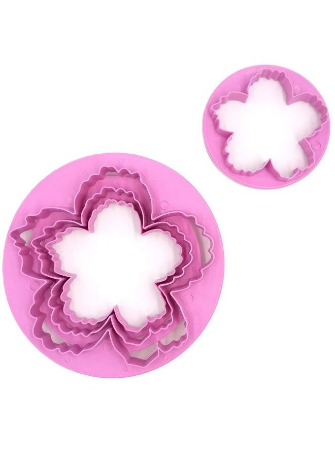 gobaker Big Peony Flower Cutters Set Fondant Cake Gum Paste Flower Petal Cookie Cutter For Cake Decoration  - Image 1