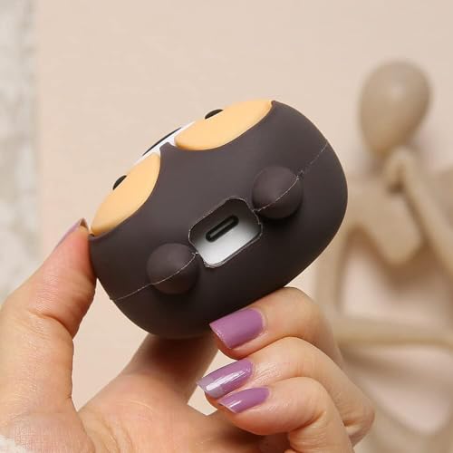 VNJ ACCESSORIES Protective Charger Case for iPhone 18W 20W iPhone 16 15 14 13 12 11 Pro Max Charging Cable Charger Protective Cover Data Cable Protective Sleeve-Dark Brown Squirrel - Image 2