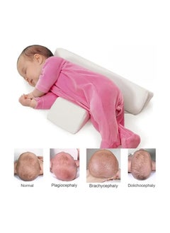 MIRFA Baby Side Safer Sleeper Adjustable Wedge With Removable Anti Roll Positioner (White)  - Image 3