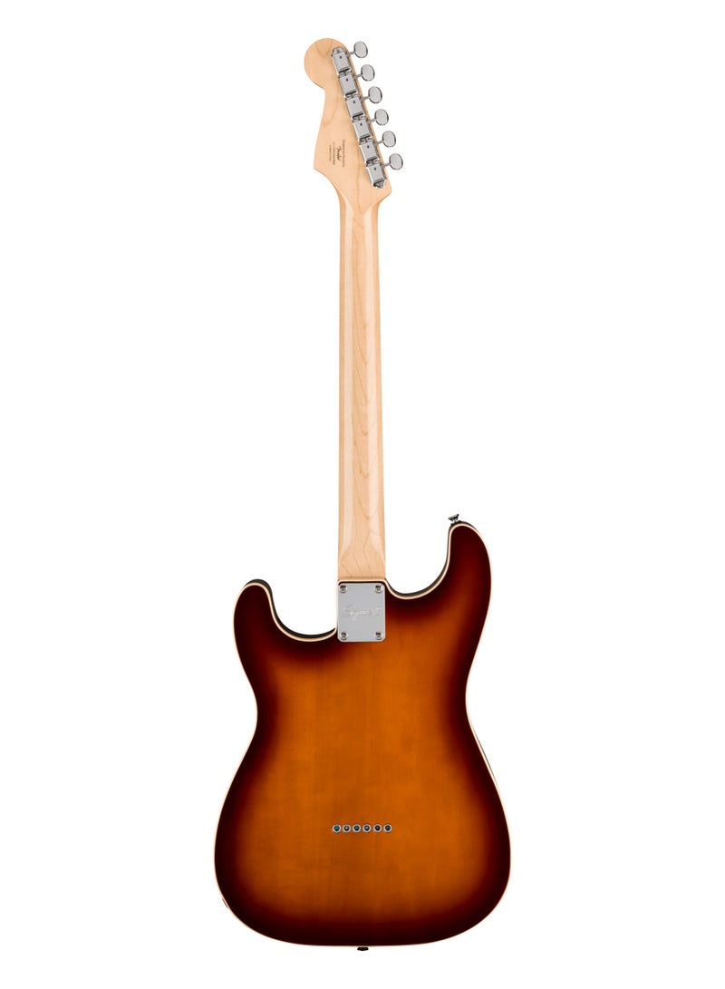 FENDER 0377042516 Paranormal Custom Nashville Stratocaster, Laurel Fingerboard, Black Pickguard, Chocolate 2-Color Sunburst - Image 2