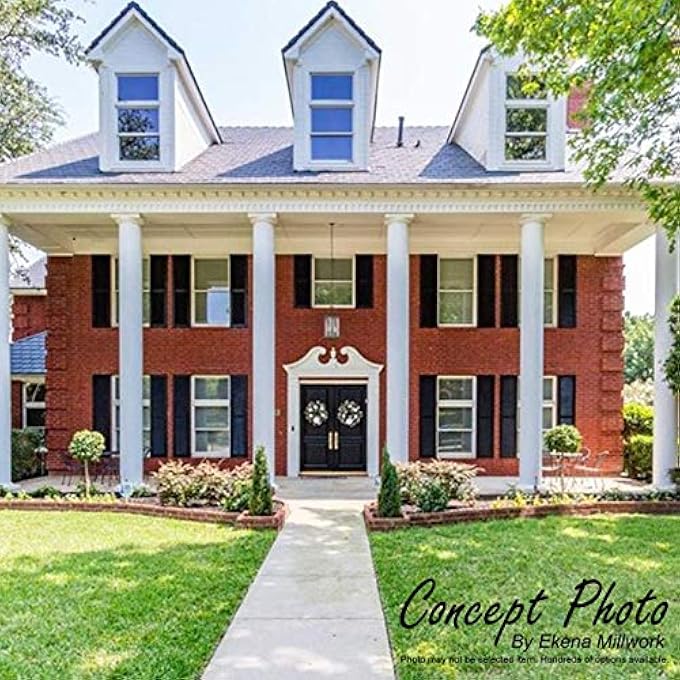 PED40X18X01SB HALF ROUND SUNBURST PEDIMENT, 40"W X 18 1/8"H X 1 3/4"P - Image 3