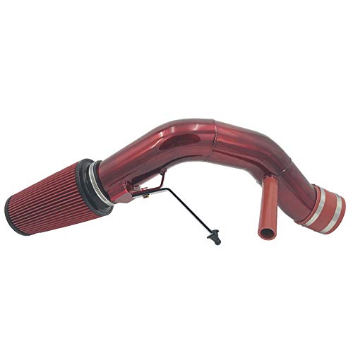 Cold Air Intake Kit for 20032007 Ford 60L F250 F350 Powerstroke Diesel 60L Red
