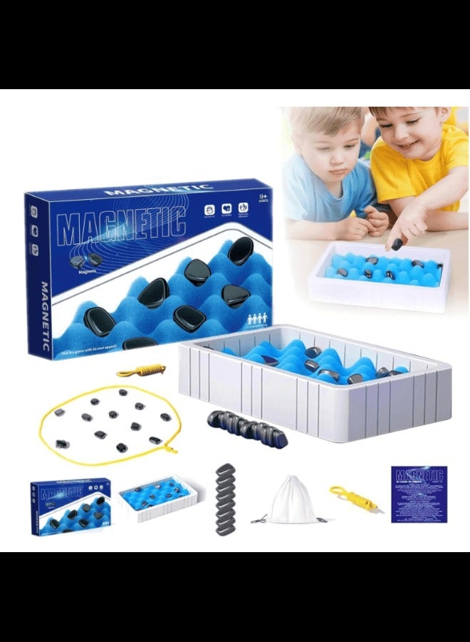 H.F.J HFJ Magnetic Chess Game-Multiplayer Magnet Board Game,2024 New Family Board Games Set，Home Party Supplies,Portable Battle Chess - Image 1