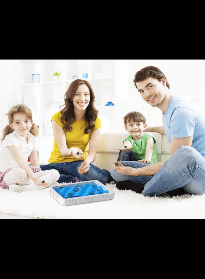 H.F.J HFJ Magnetic Chess Game-Multiplayer Magnet Board Game,2024 New Family Board Games Set，Home Party Supplies,Portable Battle Chess - Image 4