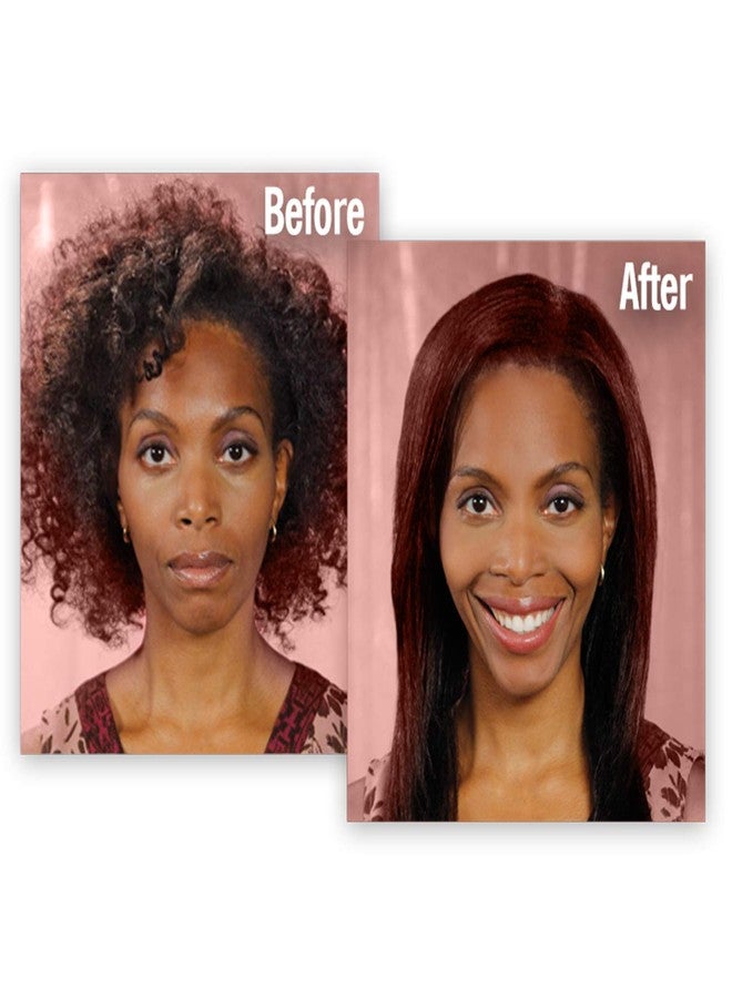 Ontel Simply Straight - Ceramic Straightening Brush | Ultra Fast Heat Up, Compact, Portable, Argan Oil Infused 3D Ceramic Bristles - Image 4