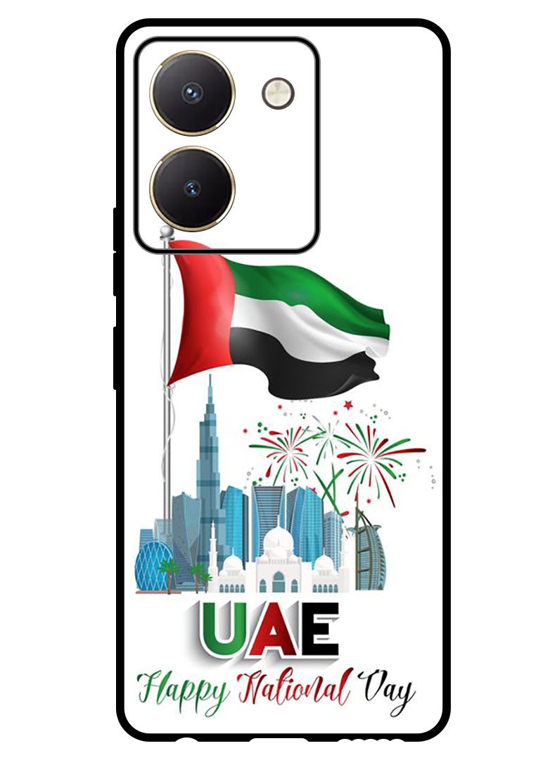 Theodor Protective Case Anti Scratch Shock Proof Bumper Cover For Vivo Y77t Uae National Day - Image 1