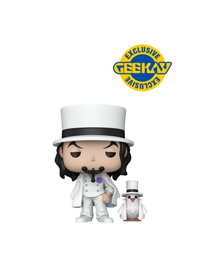 Funko Pop! Animation: One Piece Rob Lucci with Hattori Vinyl Figure - Image 2