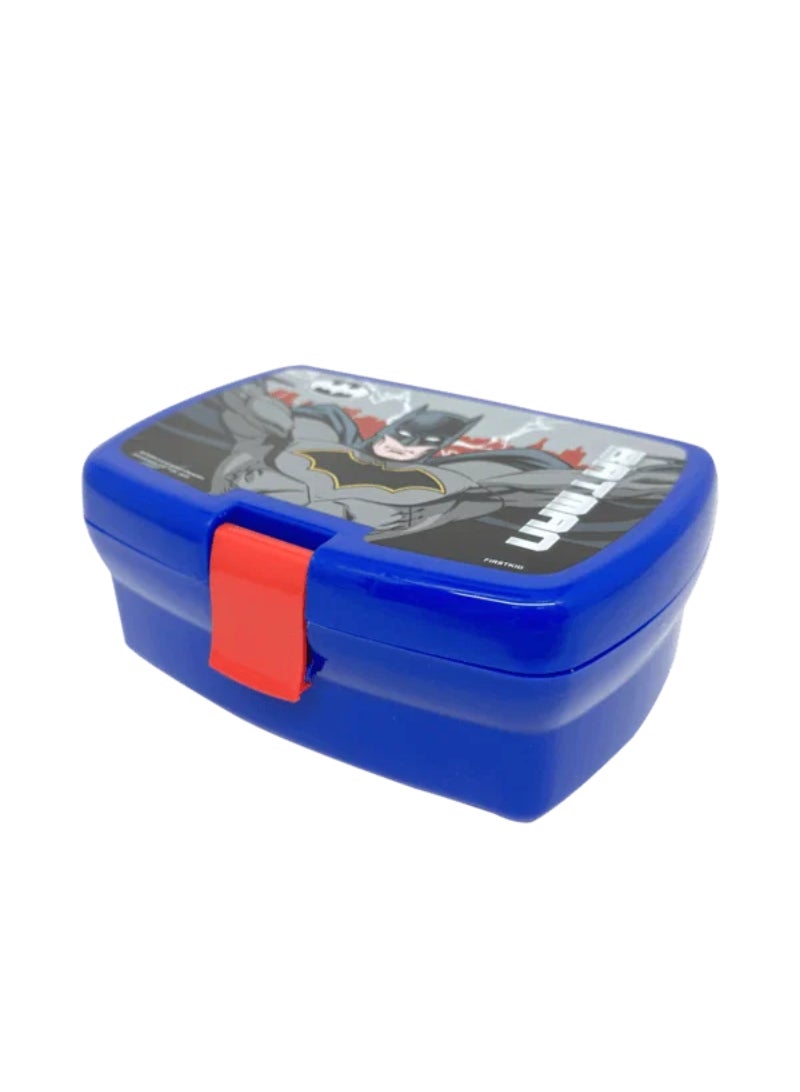 First Kid High-Quality DC Batman Sandwich Box Blue 630ml 112-11-024 - Image 1