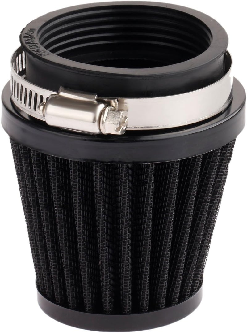 Mtsooning Air Intake Filter Pod, 54mm/2.12" Tapered Clamp-on Breather, Inlet Truck Cold Cone Cleaner Replacement for Motorcycle ATV Dirt Pit Bike Go Kart 50-110cc - Image 1