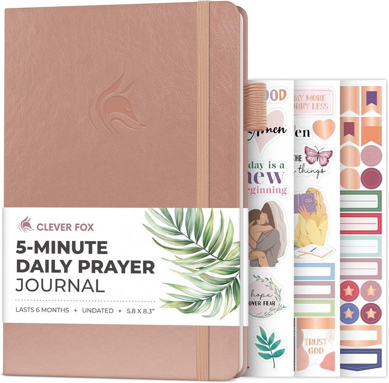 Clever Fox CF 5-Minute Daily Prayer Journal - Image 1