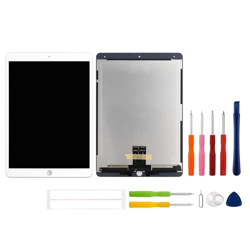 SWARK New LCD Display Compatible with iPad Pro 105 2017 A1701 A1709 Touch Screen Digitizer Assembly Replacement with Upgraded Repair Tools KitWhite - Image 1