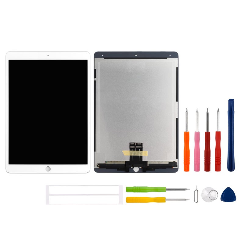 SWARK New LCD Display Compatible with iPad Pro 105 2017 A1701 A1709 Touch Screen Digitizer Assembly Replacement with Upgraded Repair Tools KitWhite - Image 2