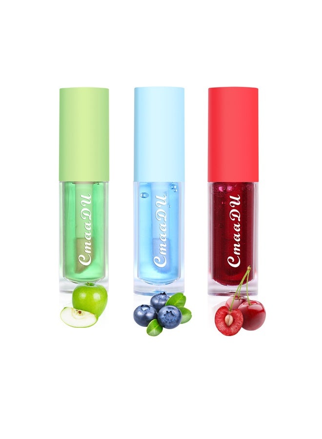 سمادو 3 ألوان شفاه متغيرة الألوان نابضة بالحياة - مكياج شفاه مرطب ومقاوم للماء ومغذي بمكونات طبيعية للاستخدام اليومي - Image 1