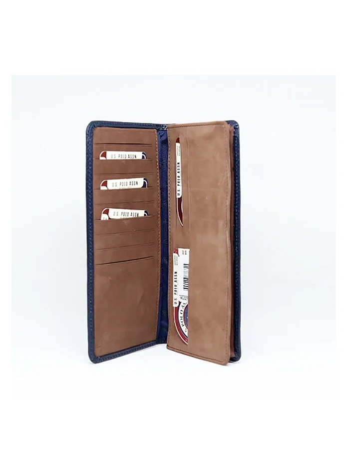 يو اس بولو اسن U.S. Polo Assn. Men’s Classic Long Wallet | Premium Finish | Slim & Durable Design