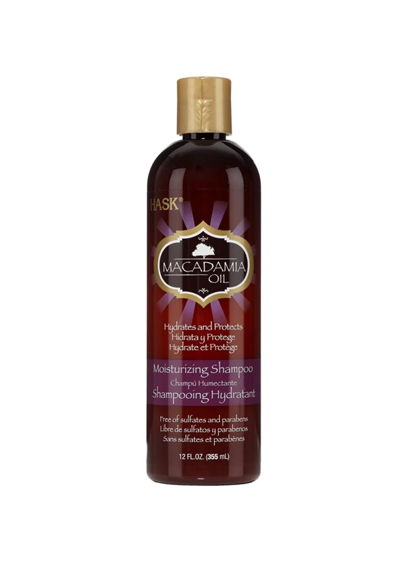 هاسك Hask Macadamia Oil Moisturizing Shampoo 355ml