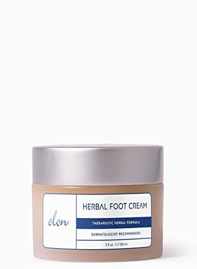 Elon Herbal Foot Cream (5 Oz.) Hydrating Foot Healing Cream W/ Vitamin E & Green Tea Extract Stimulates Skin Renewal & Gives Instant Relief Best Foot Cream For Dry Cracked Feet & Diabetic Feet  - Image 1