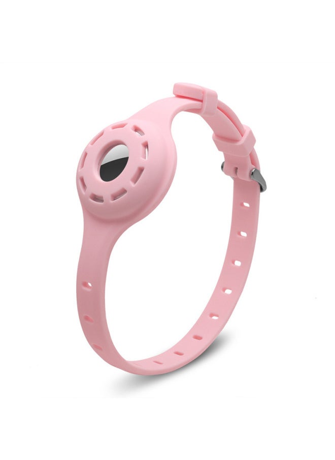 Generic - Suitable For Apple Airtag Shell Silicone Dog Collar Adjustable Airtag Collar Pet Anti-lost Device Protective Cover-Color:White-Applicable Model:Small Size: 245*40 * 12mm - Image 1