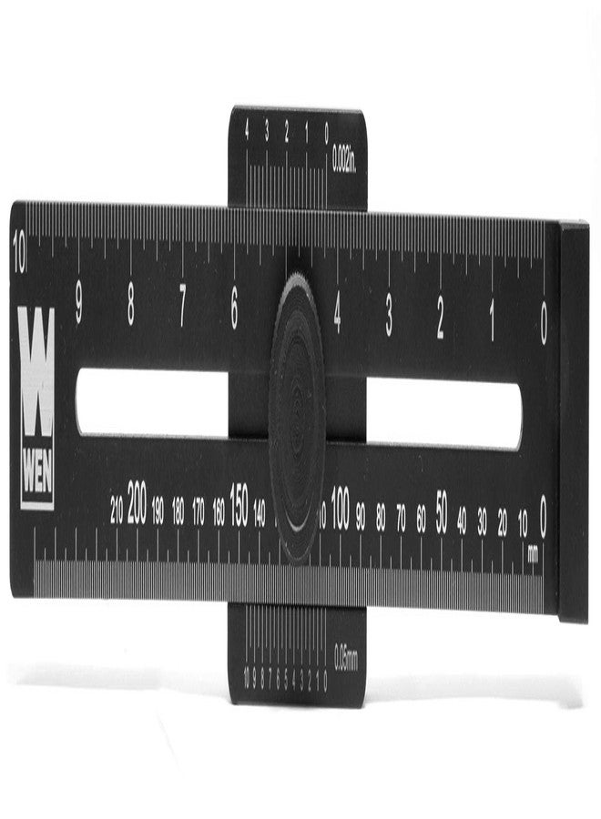 وين أداة قياس وتخطيط WEN ME251R المصنوعة من الألومنيوم مقاس 10 بوصات مع مقياس محفور بالليزر - Image 3