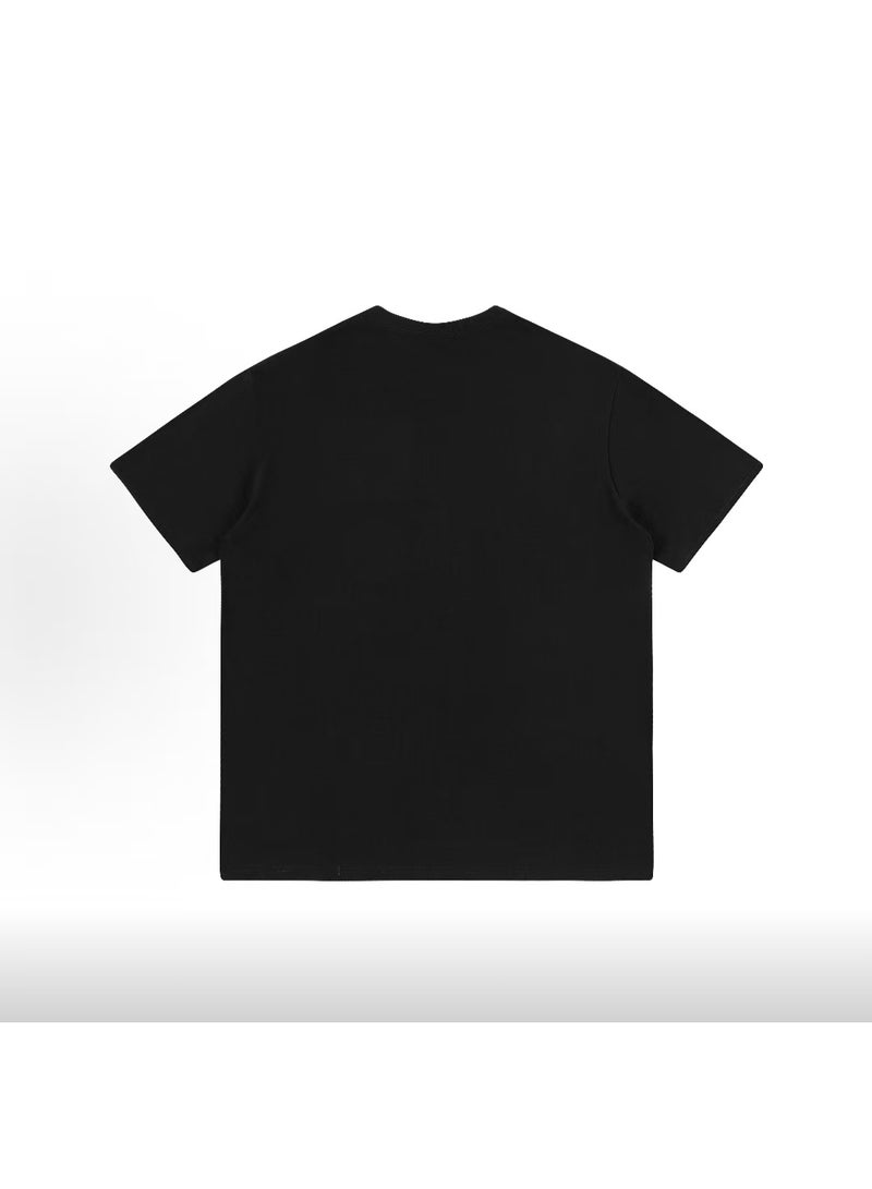 Dickies Vintage Distressed Logo Black Short Sleeve T-Shirt Size XL - Image 4
