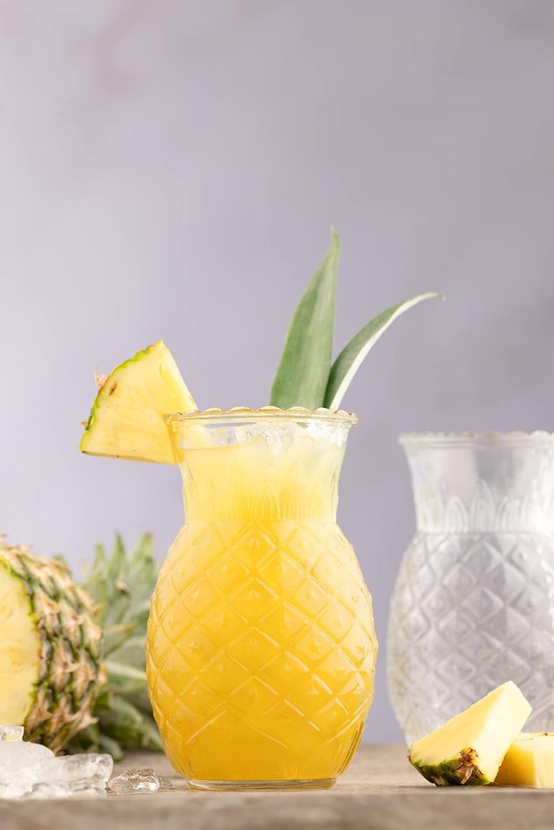 Ravenhead Ravenhead Entertain Set of 4 Pineapple Cocktail Glasses 675 ML  - Image 2