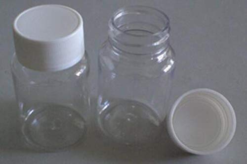 vipolish 12 Pcs 100 Ml 3.3 Oz Plastic Clear Bottles Empty Container With White Screw Cap Solid Powder Case Refillable Tablet Storage Holder Sample Jar For Dispense Different Items - Image 4