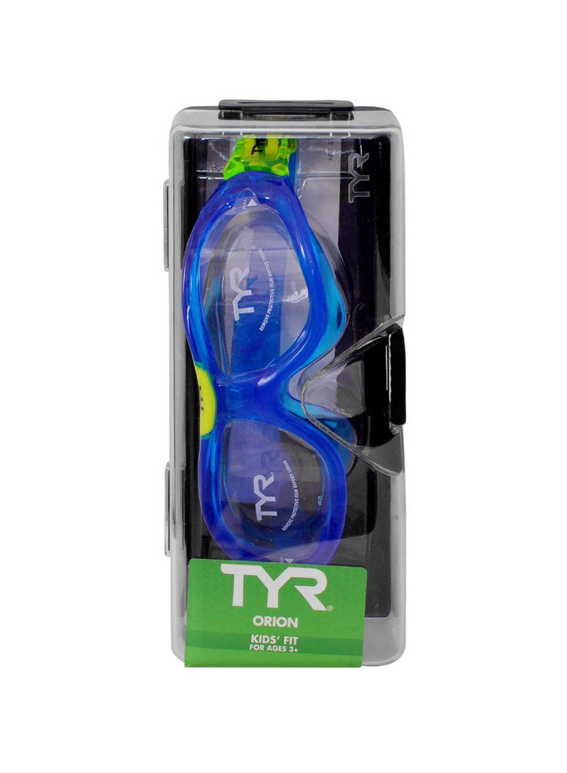 TYR Orion Swim Mask Goggles for Kids - Universal Fit for Boys and Girls Ages 3-10 - Watertight, Anti-Fog, and UVA/UVB-Protected - Recreational and Professional - Image 4