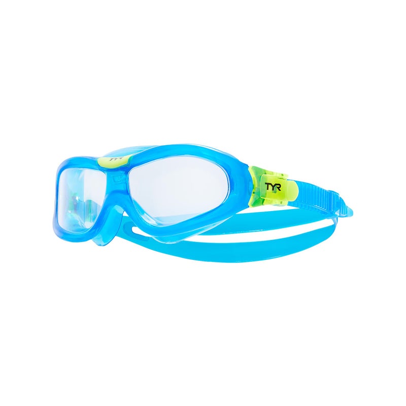 TYR Orion Swim Mask Goggles for Kids - Universal Fit for Boys and Girls Ages 3-10 - Watertight, Anti-Fog, and UVA/UVB-Protected - Recreational and Professional - Image 1