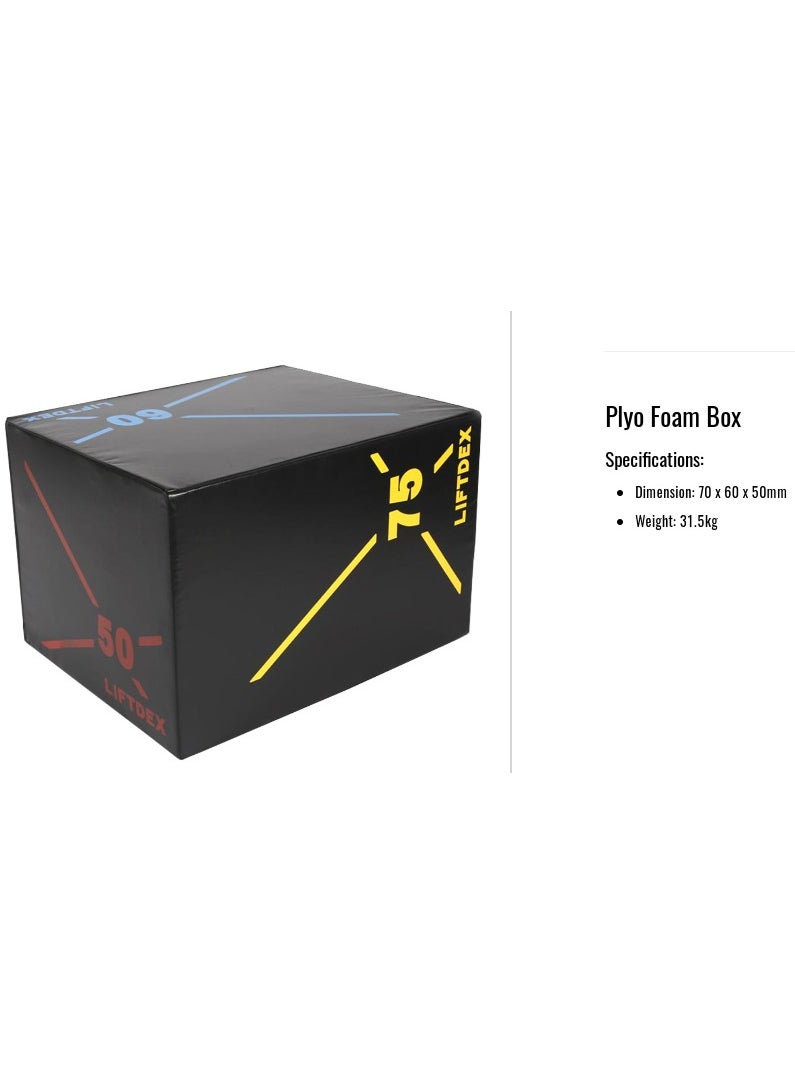 ليفتديكس صندوق القفز للتمرين من Plyo Box للمنزل وصالة الألعاب الرياضية  - Image 2