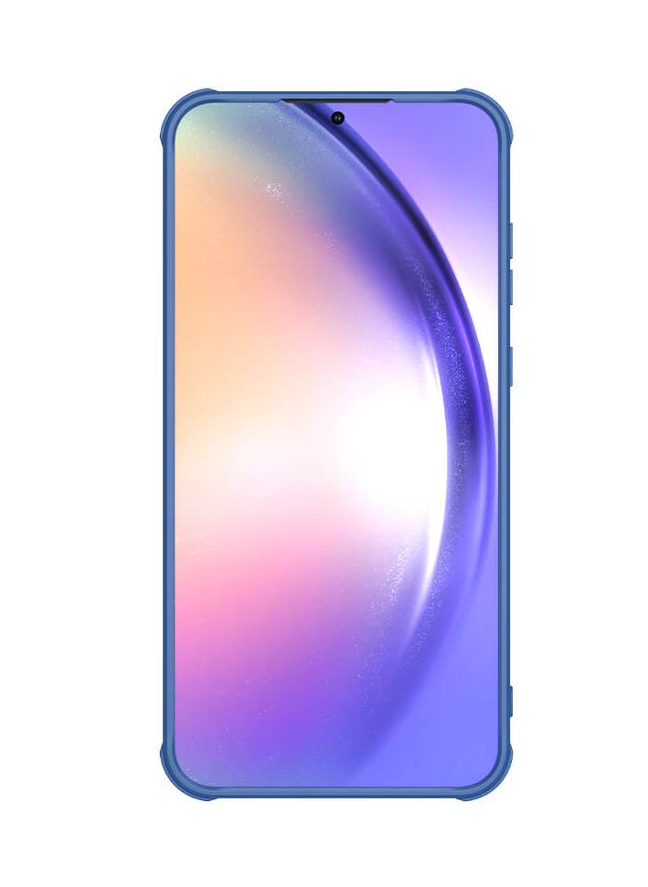 Nillkin Super Frosted Shield Pro cover case for Samsung Galaxy A55 - Blue