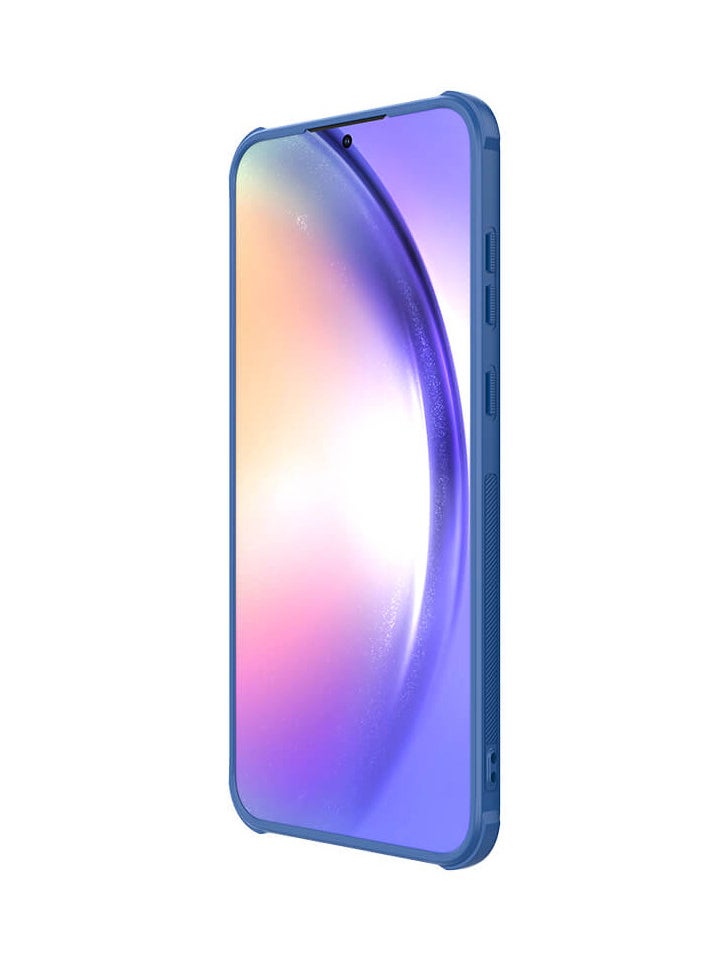 Nillkin Super Frosted Shield Pro cover case for Samsung Galaxy A55 - Blue