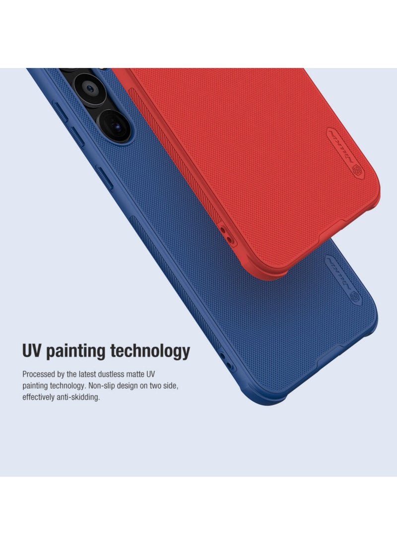 Nillkin Super Frosted Shield Pro cover case for Samsung Galaxy A55 - Blue