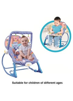 BLOOMING TIME Multifunctional Baby Rocker Bassinet - Foldable, Portable Rocking Chair with Soothing Music & Vibration Modes, Adjustable Recline for Newborns, Infants & Toddlers  - Image 2